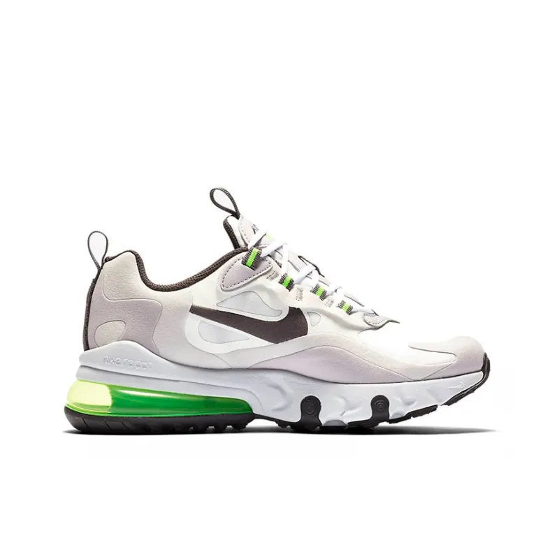 Nike Air Max 270 React 'White Silver Lilac' Gs-1