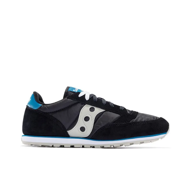 Saucony Jazz Non slip Lightweight Low Top Running Shoes Men's Black-1