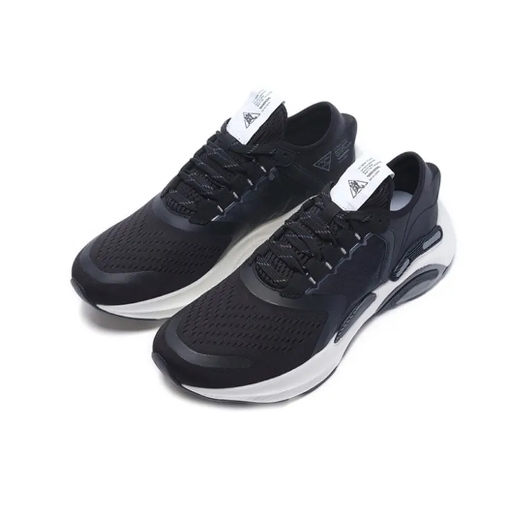 LiNing Arashi Shock Absorbing, Non Slip, Wear Resistant, Breathable And Lightweight Low Top Running Shoes Men's Black-2
