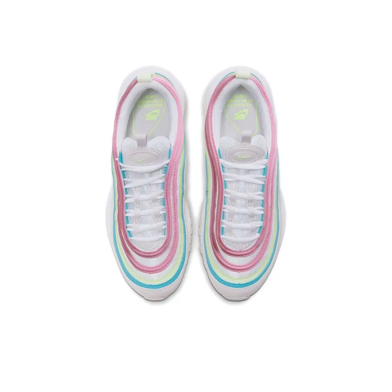 Nike Air Max 97 White Barely Volt Women's-4