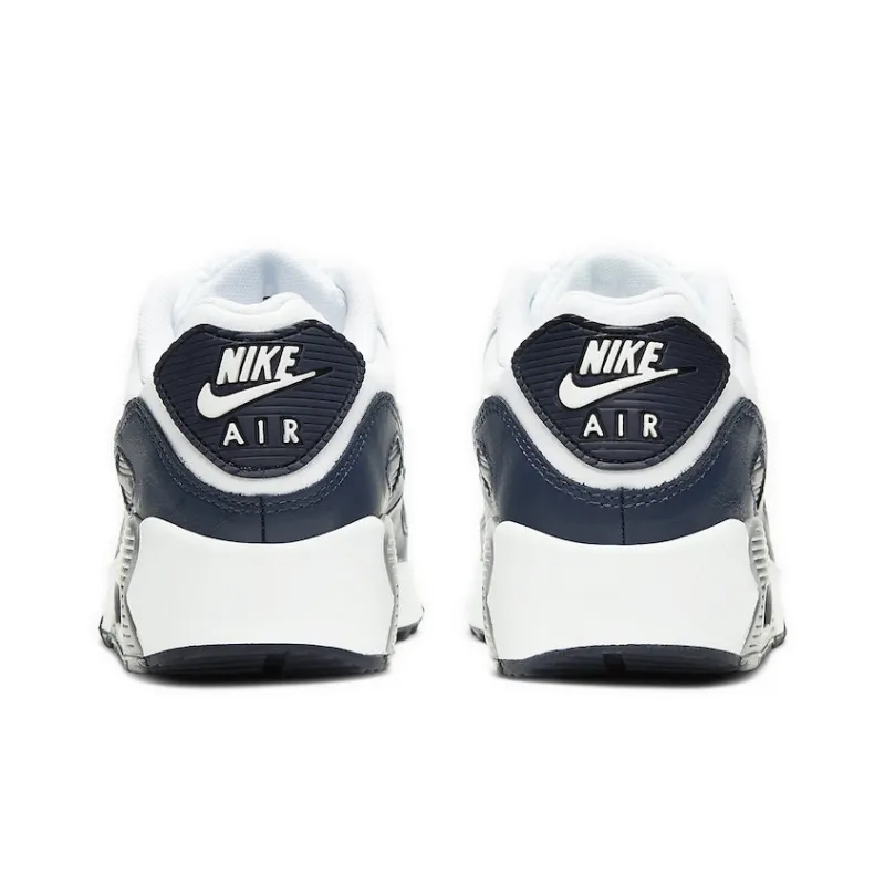 Nike Air Max 90 White Grey Obsidian GS-2