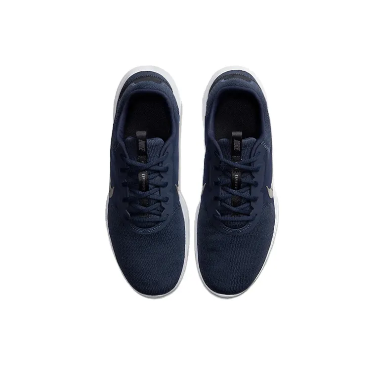 Nike Flex Experience Run 9 'Obsidian Metallic Cool Grey Black Dark Blue'-3
