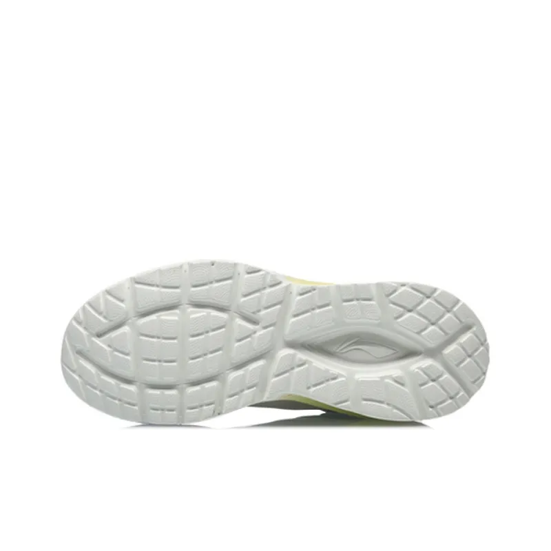 LiNing Wing-Plumping Cushioning Anti-Slip And Wear-Resistant Low-Top Running Shoes Women's White Gray-4