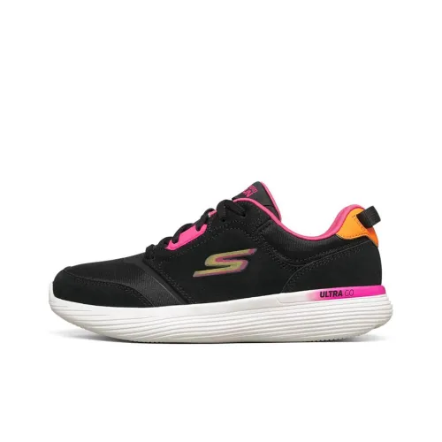 Skechers Go Run 400 V2 Running Shoes Women's Low-Top Black/Pink