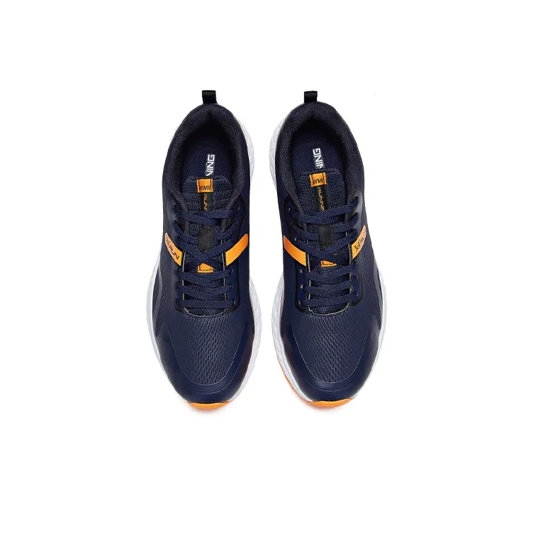 361° QU!KFOAM Running Shoes Men Low-Top Blue Orange-2