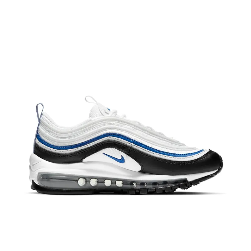 Nike Air Max 97 White Black Signal Blue Women's-1