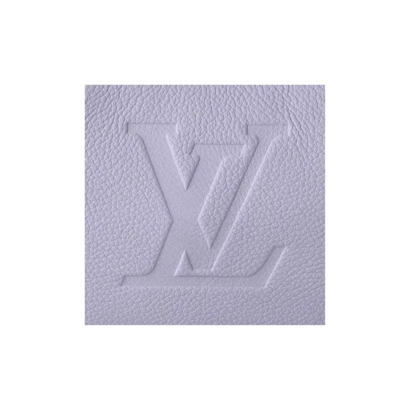 LOUIS VUITTON Cow Leather Handbag, Shoulder Bag Women's Purple-5