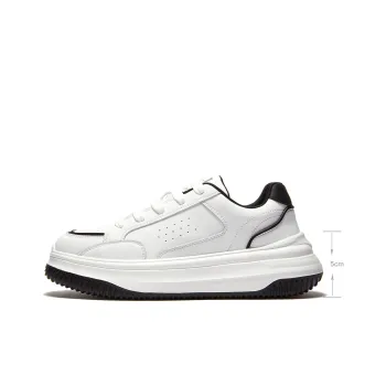 A1 Stylish Skateboarding Shoes Unisex Black White