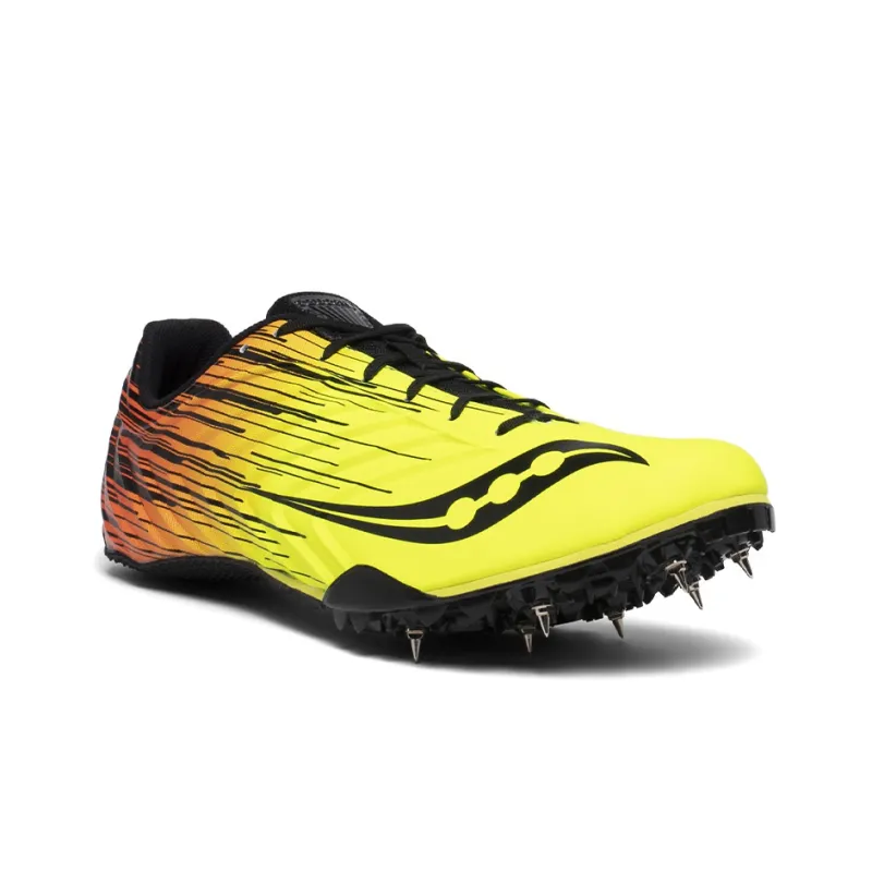 Saucony Spitfire 5 Spitfire 5 Low-Top Running Shoes Men's Yellow Black-2