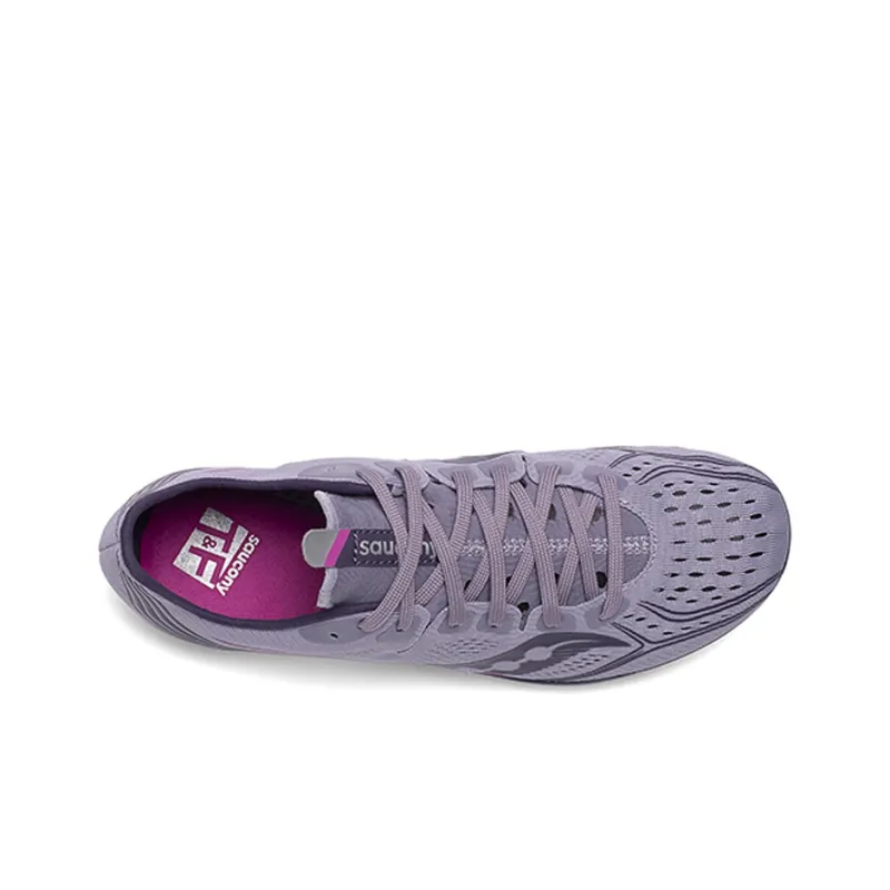 Saucony Slip-Resistant Cushioning Lightweight Low-Top Running Lessons Women's Purple-3