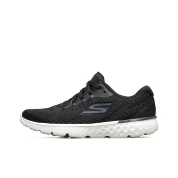 Skechers Go Run 400 Lightweight Wear-resistant And Non-slip Low-Top Casual Running Shoes Men's Black White