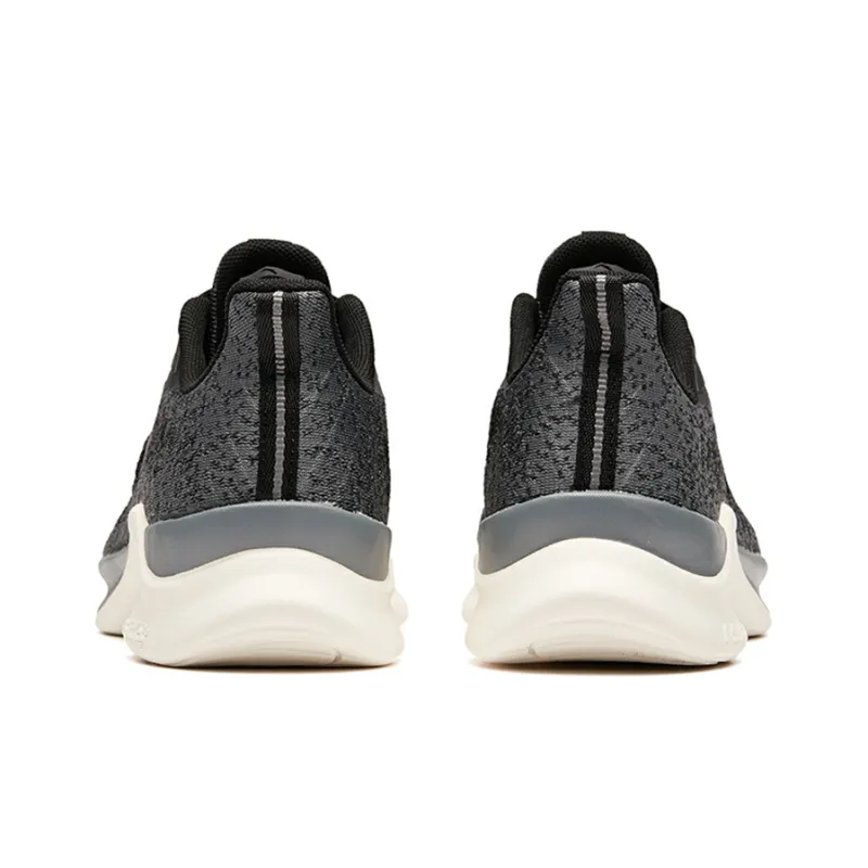 Anta Quick-Dry Support Lightweight Rebound Low-Top Running Shoes Men's Dark Gray-3