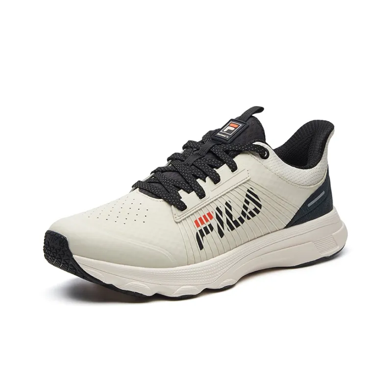 FILA Surround 1S Running Shoes Men Low-Top Ecru/Black-1