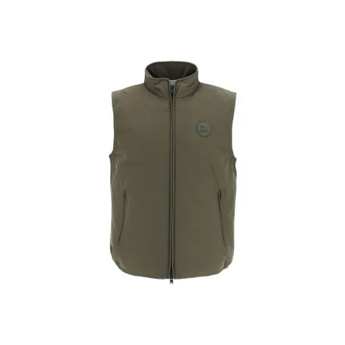 WOOLRICH Vests Men Dark Green