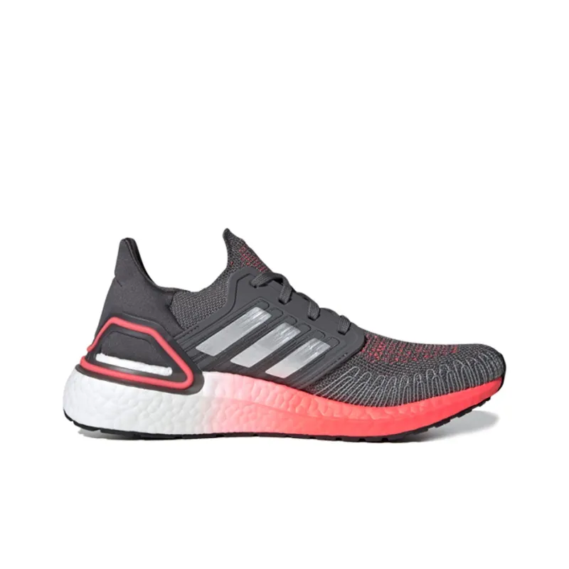 Adidas Ultra Boost 20 Grey Silver Metallic Women's-1