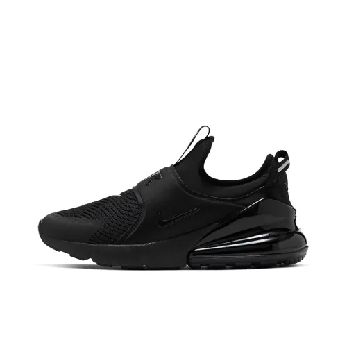 Nike Air Max 270 Extreme Triple Black GS