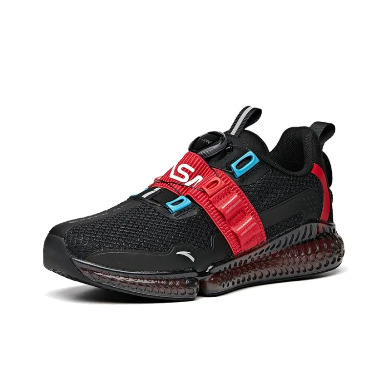 Anta Running Collection Low Top Running Shoes Women's Black Red-1