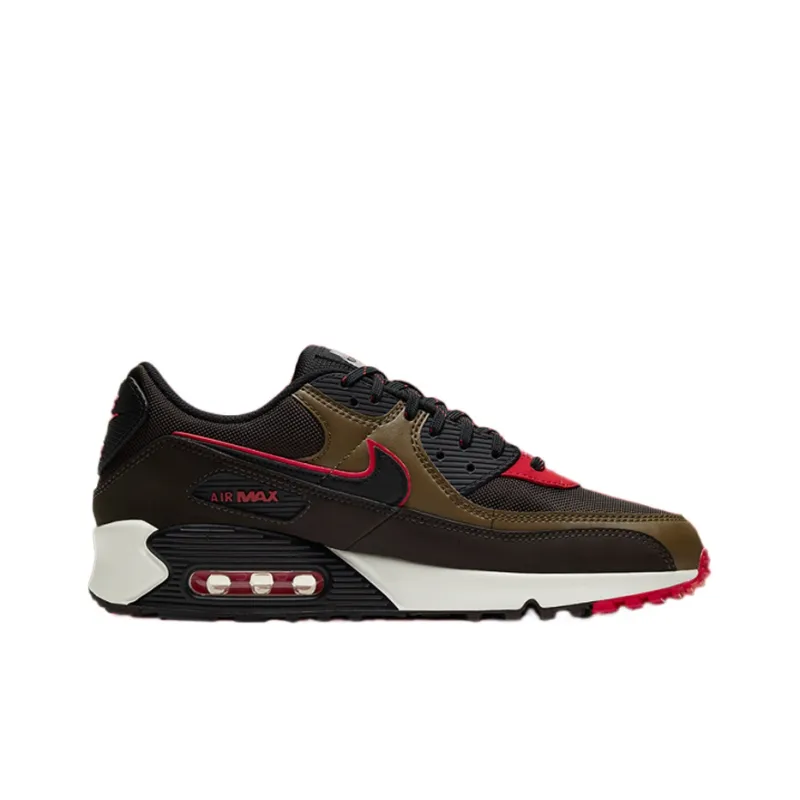 Nike Air Max 90 Velvet Brown University Red-1