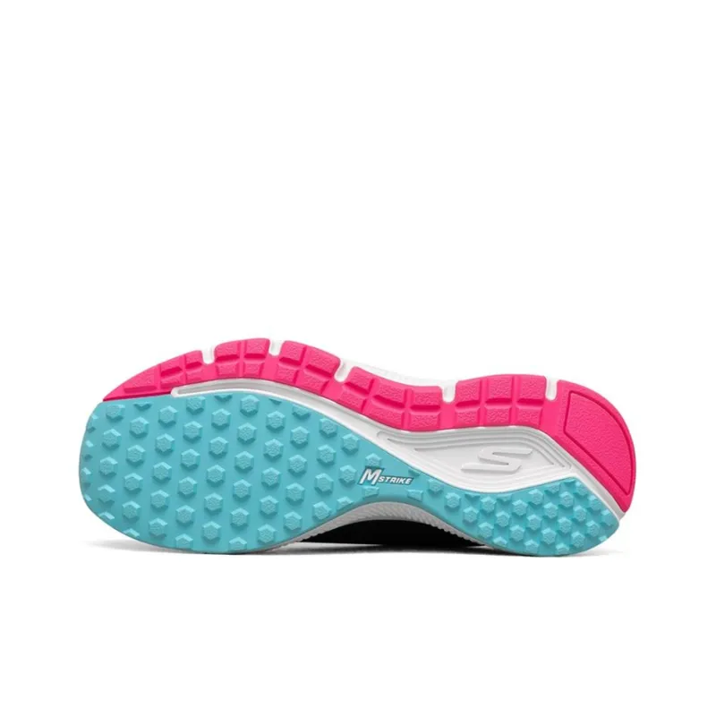 Skechers Go Run Consistent 'Black White Pink' Women's-4
