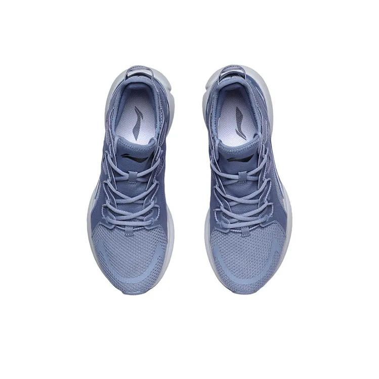 LINING Running Shoes Unisex Low Top Oily Gray Blue-3