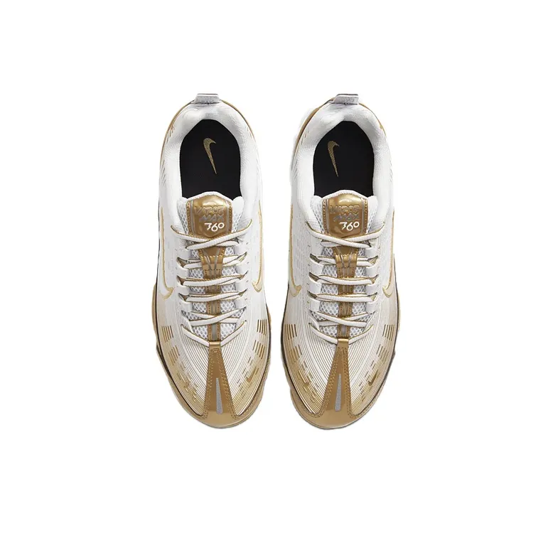 Nike Air VaporMax 360 White Metallic Gold-3
