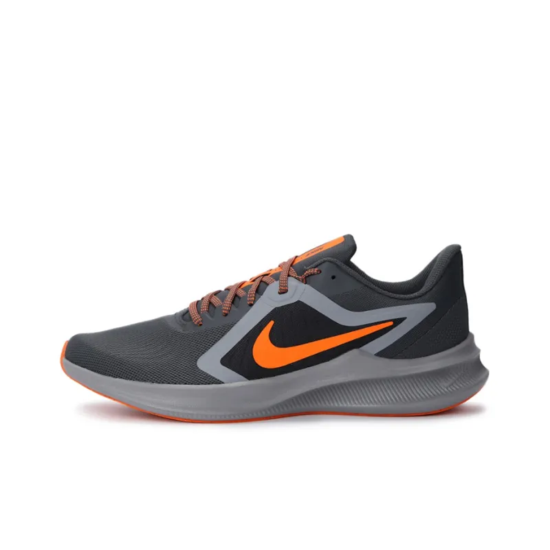 Nike Downshifter 10 Geo 'Grey Orange'-0