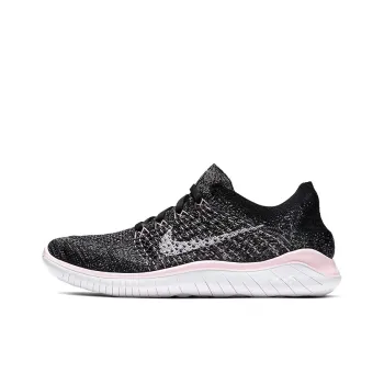 Nike Free Rn Flyknit 2018 Black Pink Foam Women's