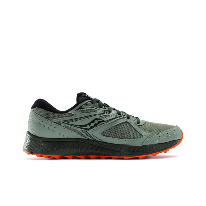Saucony Cohesion 13 TR Low Top Running Shoes Men's Yellow Green-1