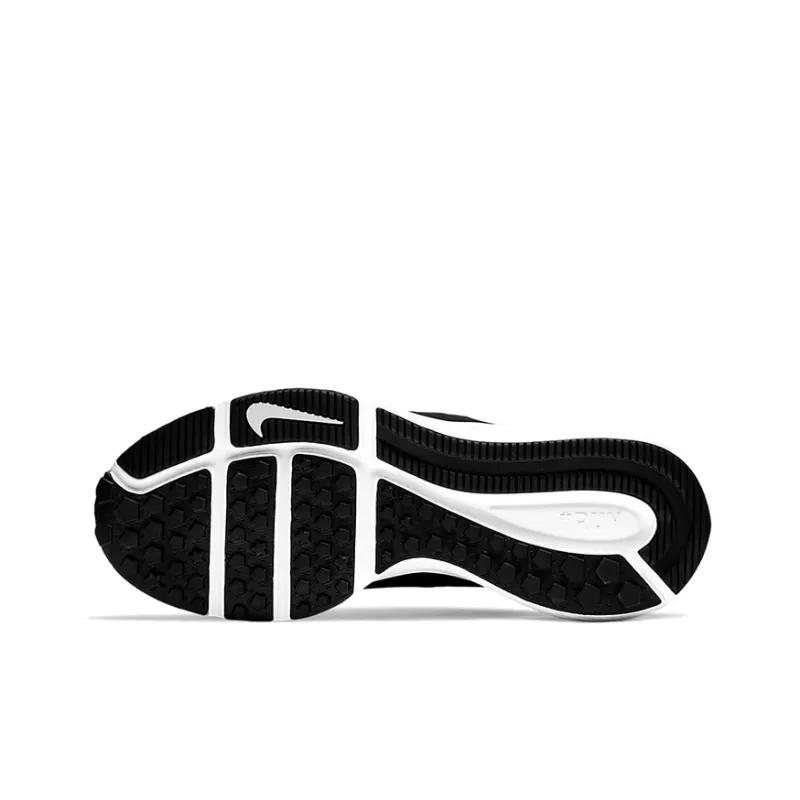 Nike Slip Resistant, Abrasion Resistant, Lightweight Low Top Marathon Running Shoes GS Black White-5