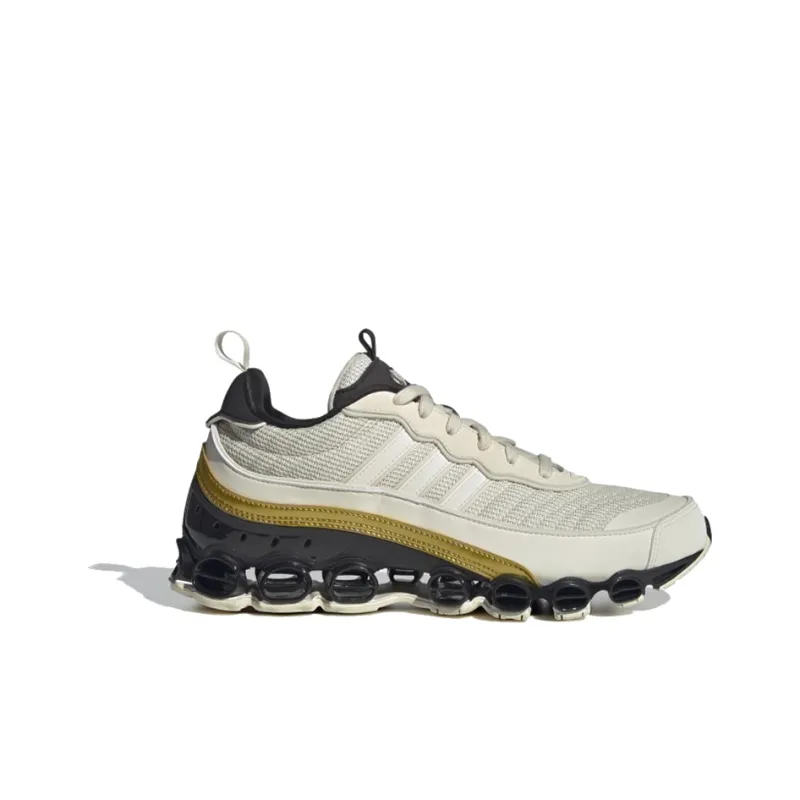 Adidas Originals Microbounce T1 Breathable Low-Top Running Shoes Men's Ecru-1