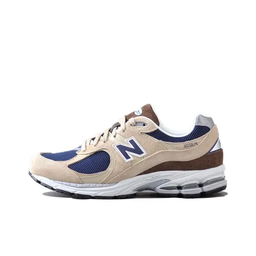 New Balance 2002R Beige Navy Blue