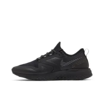 Nike Odyssey React 2 Shield 'Black Metallic Silver' Women's