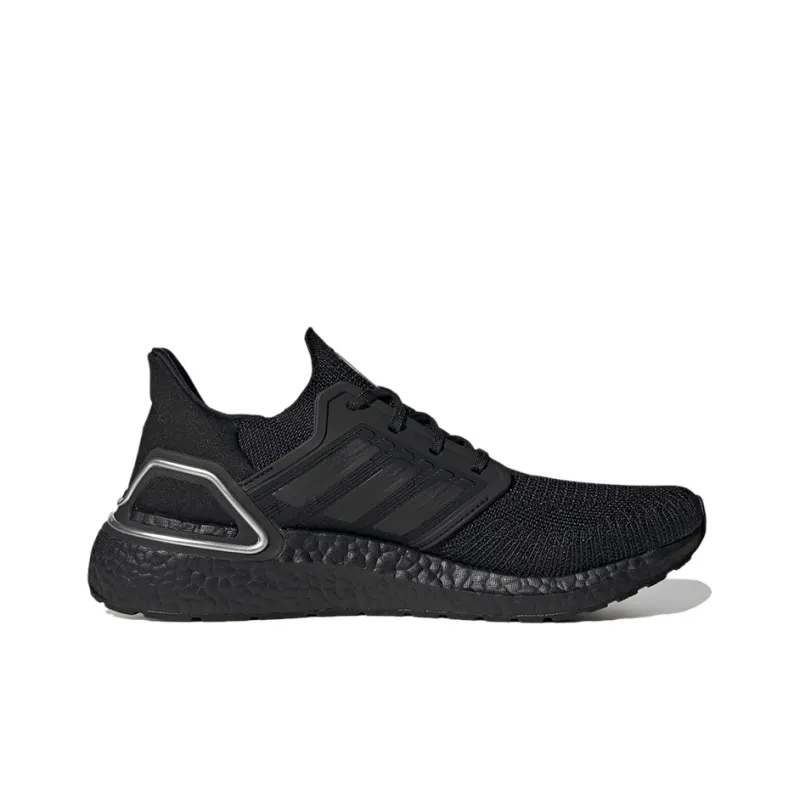 Adidas Ultra Boost 20 Core Black Silver Metallic-1