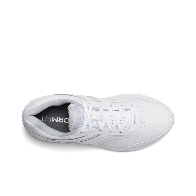 saucony Echelon Walker 3 Wide 'Triple White'-3