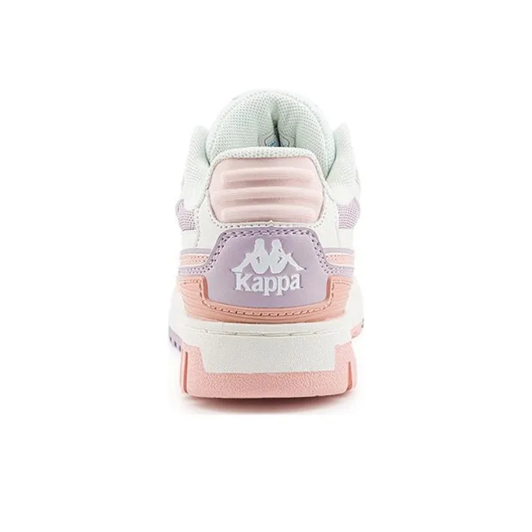 Kappa Skateboard Shoes Low Top Skateboard Shoes Women's Pink-4