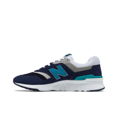 New Balance NB 997H Running Shoes Unisex Low-Top Neon Aqua Blue