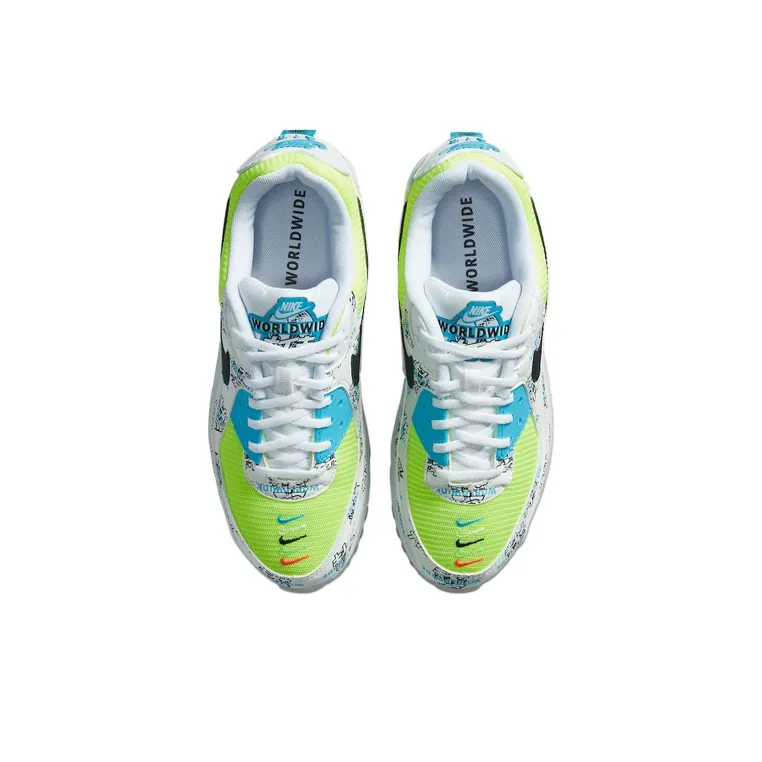 Nike Air Max 90 Se Worldwide Katakana White Women's-3