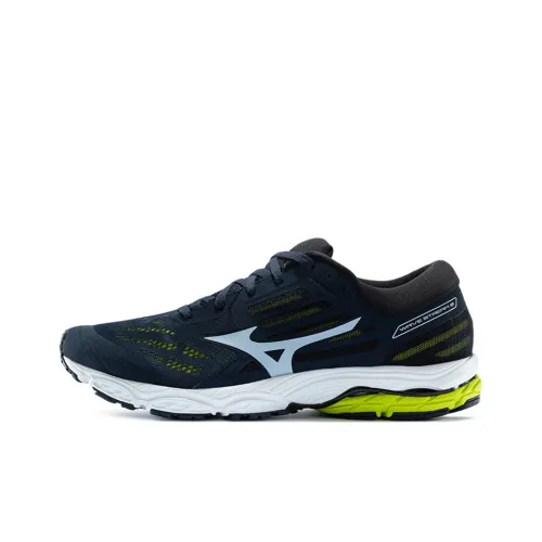 Mizuno Stream 2 Running Shoes Men Low-Top Blue/Green/White