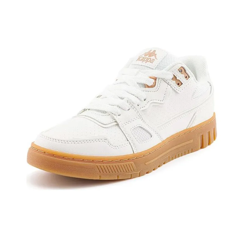 Kappa Low Top Skateboard Shoes Unisex White-1