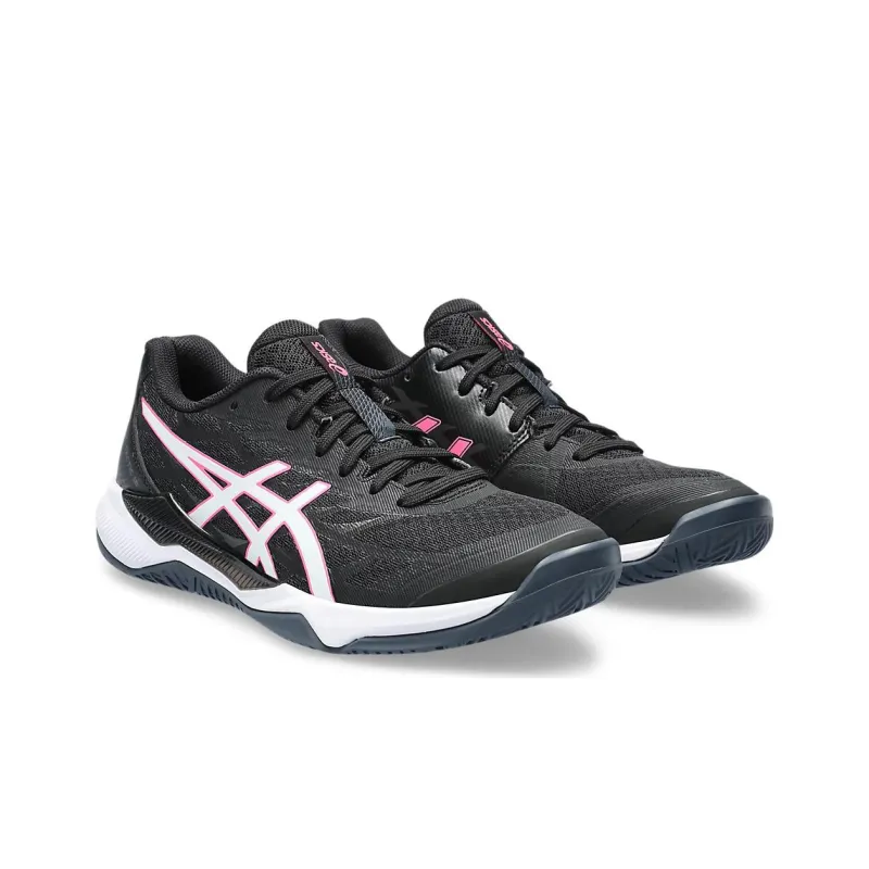 Asics Gel Tactic 12 Black Hot Pink Women's-3