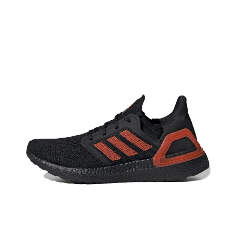 Adidas Ultra Boost 20 Black Solar Red-0