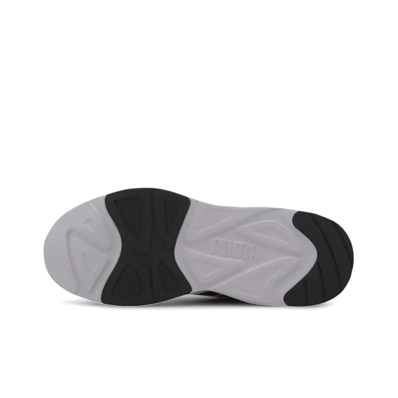 PUMA 90s Runner Slip-Resistant Cushioning Lightweight Low-Top Running Shoes Unisex Gray Black Orange-5