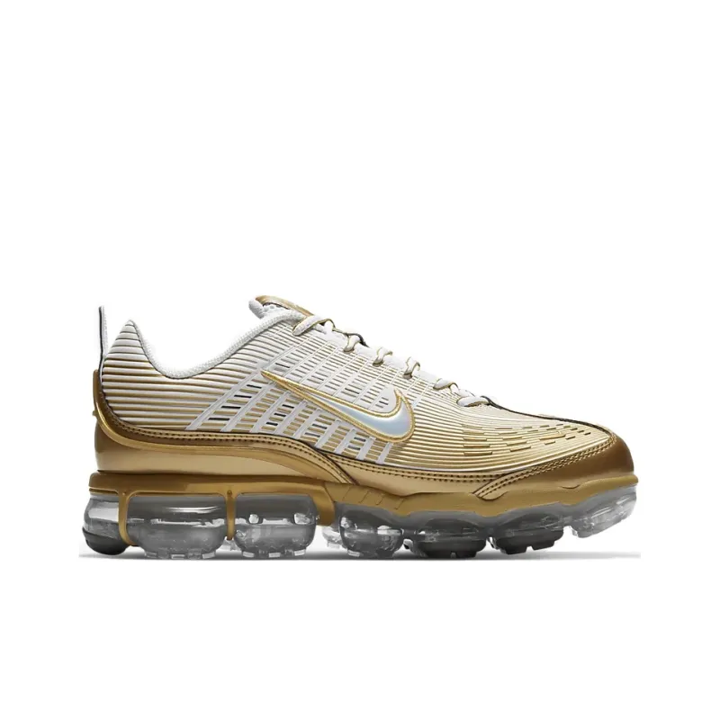 Nike Air VaporMax 360 White Metallic Gold-1