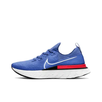Nike React Infinity Run Flyknit Racer Blue Crimson