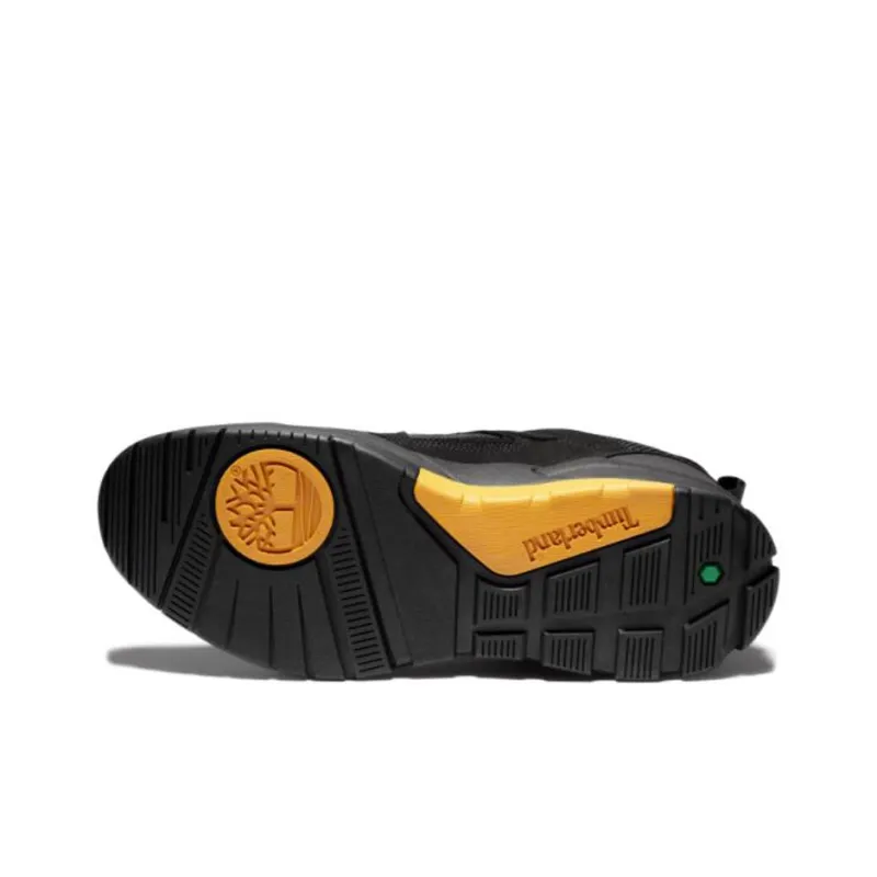 Timberland Tree Racer Dark Brown Nubuck Cushioning Wear-Resistant Low-Top Running Shoes Men's Black-3