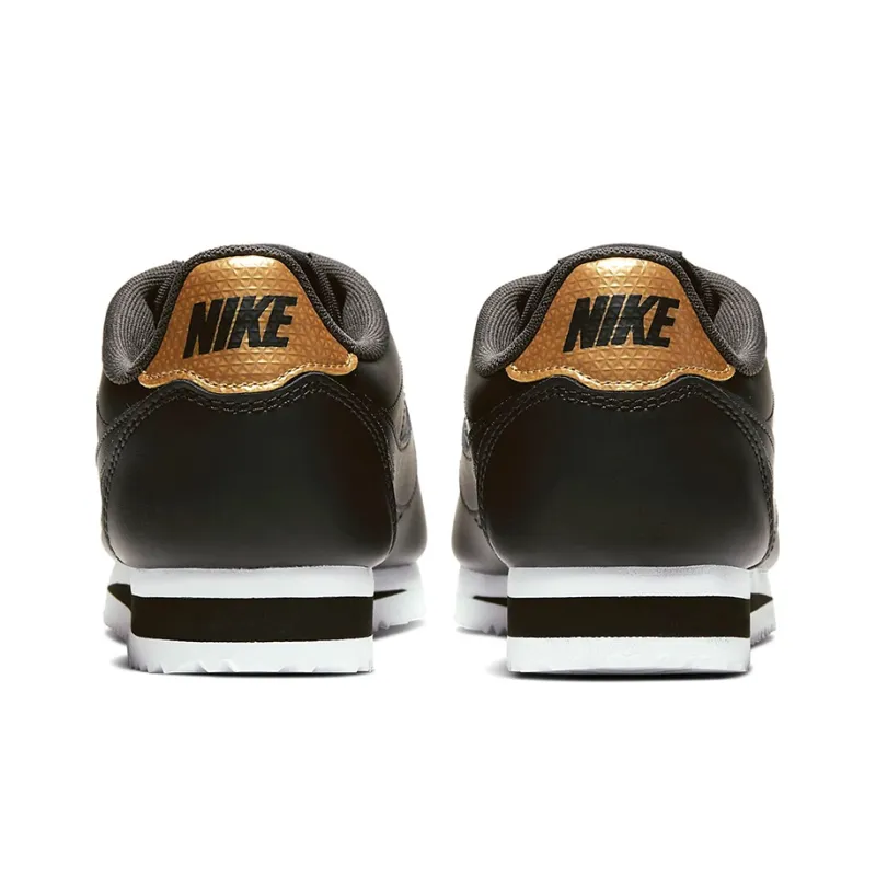 Nike Classic Cortez Black/Gold Women's-4