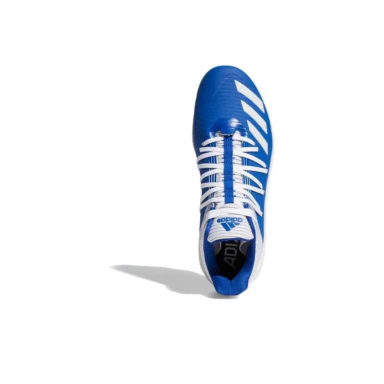 Adidas Adizero Afterburner 6 Cleats 'White Blue'-4