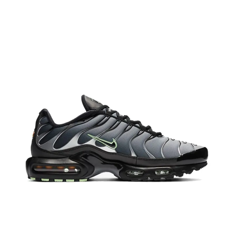 Nike Air Max Plus Black Particle Grey Vapour Green-1