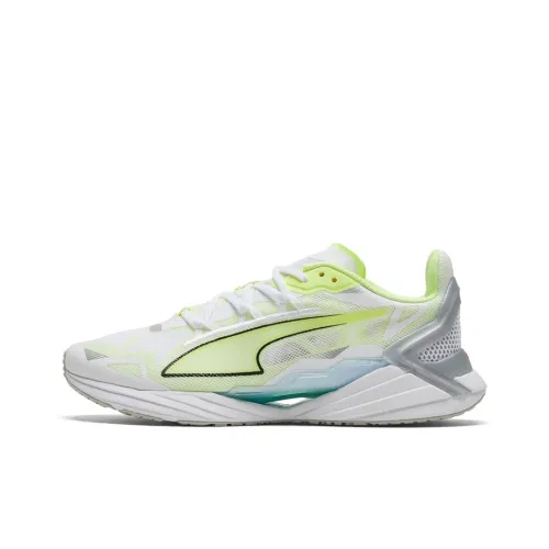 PUMA Ultraride Running Shoes Men Low-Top White/Yellow