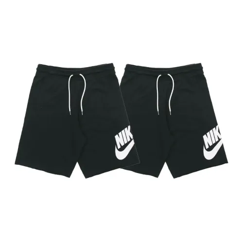 Nike Casual Shorts Men Set Of 2 Black